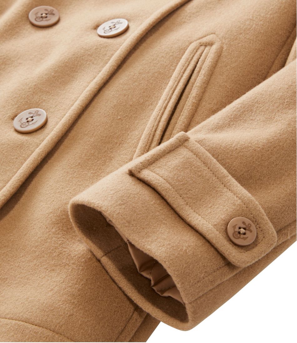 L.L.Bean Women's Classic Lambswool Peacoat OUTERWEAR