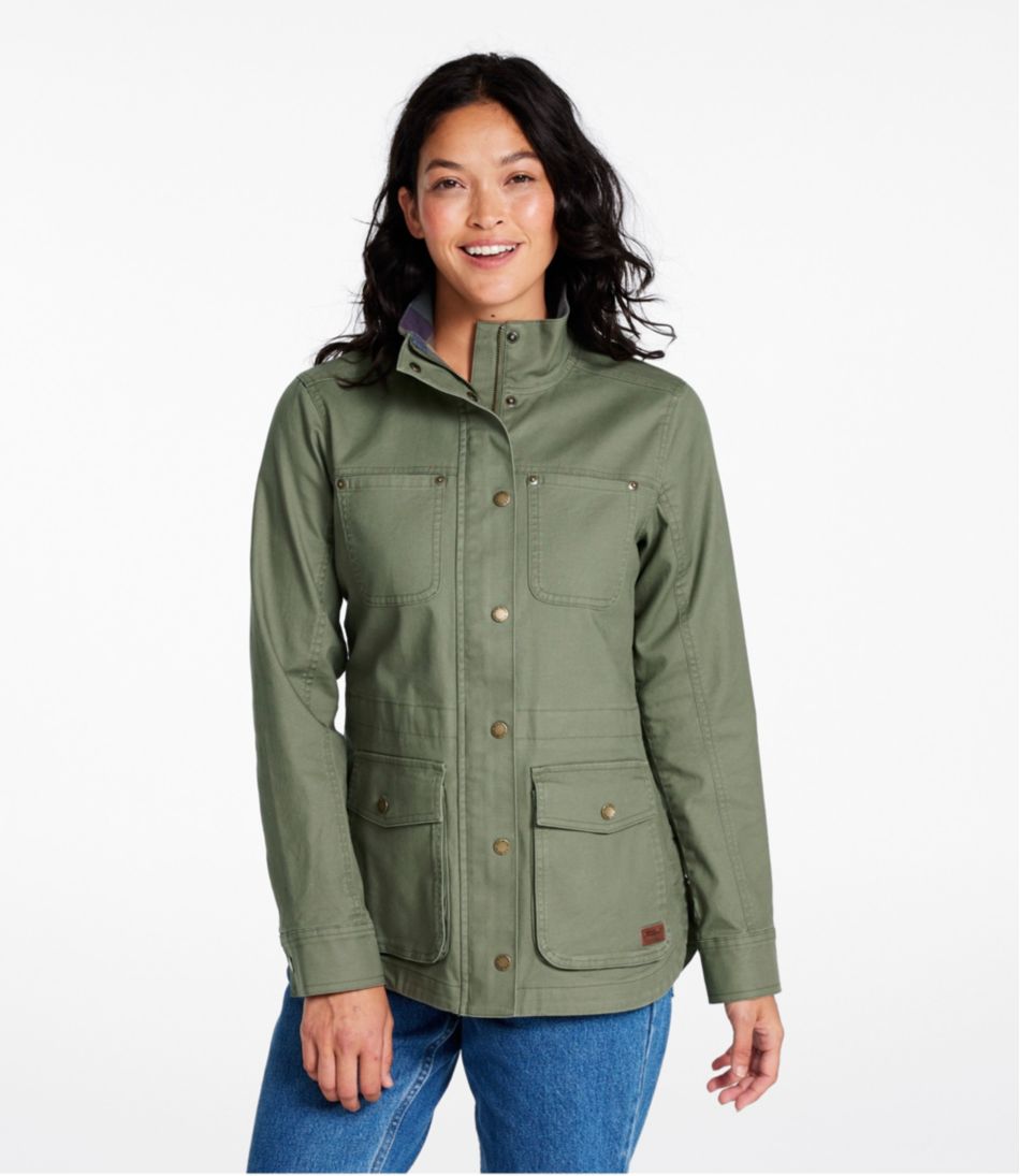 L.L.Bean Women's BeanFlex Utility Jacket, Lined OUTERWEAR|SALE