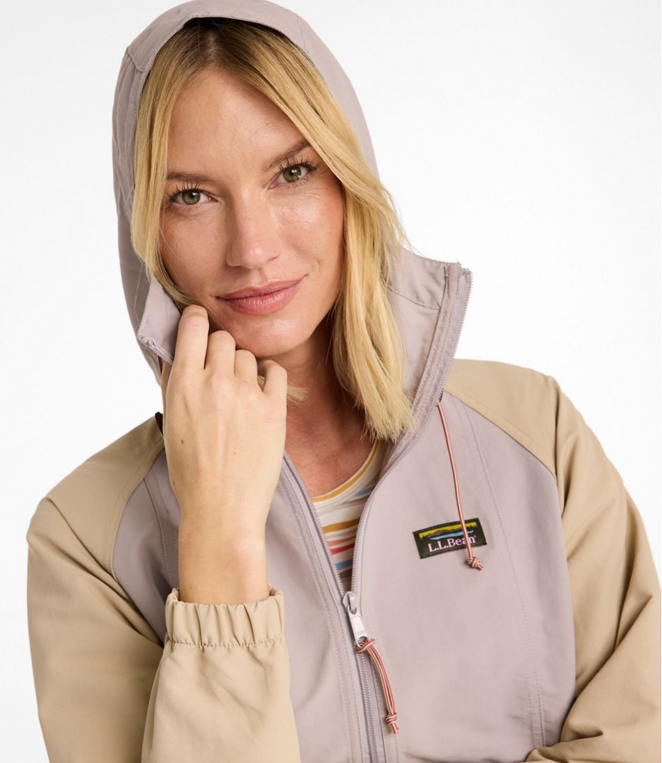 L.L.Bean Women's Mountain Classic Anorak, Multi-Color OUTERWEAR|SALE