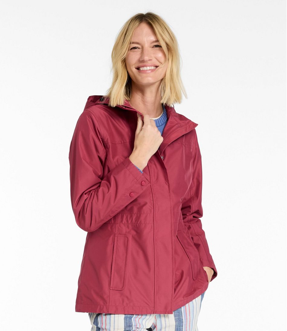 L.L.Bean Women's H2OFF Rain Jacket, Mesh-Lined OUTERWEAR|SALE