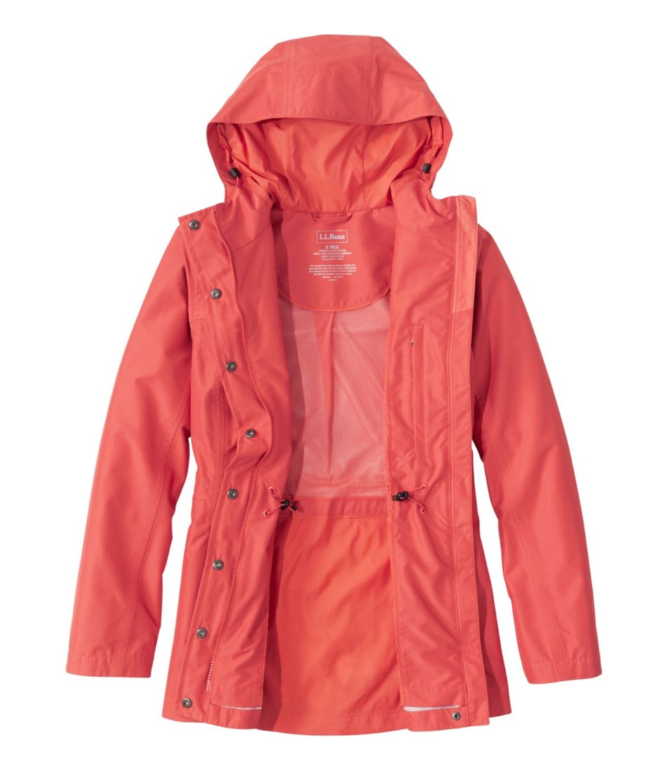 L.L.Bean Women's H2OFF Rain Jacket, Mesh-Lined OUTERWEAR|SALE