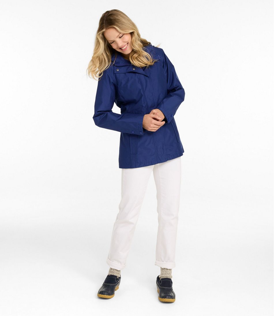 L.L.Bean Women's H2OFF Rain Jacket, PrimaLoft-Lined OUTERWEAR