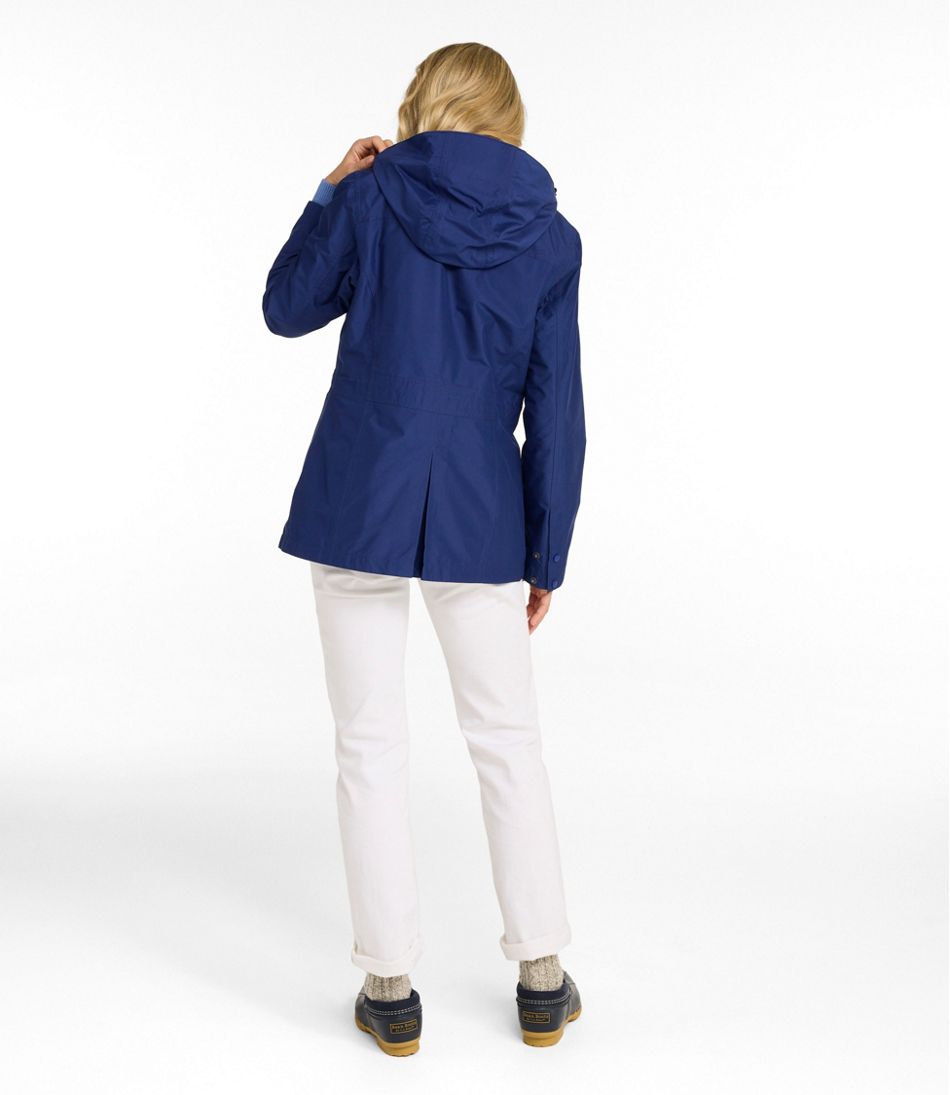 L.L.Bean Women's H2OFF Rain Jacket, PrimaLoft-Lined OUTERWEAR
