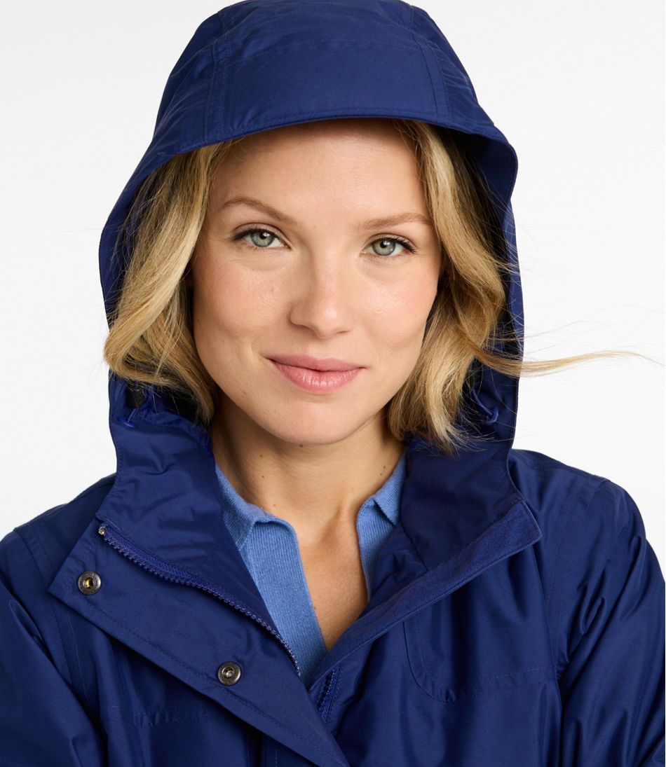 L.L.Bean Women's H2OFF Rain Jacket, PrimaLoft-Lined OUTERWEAR
