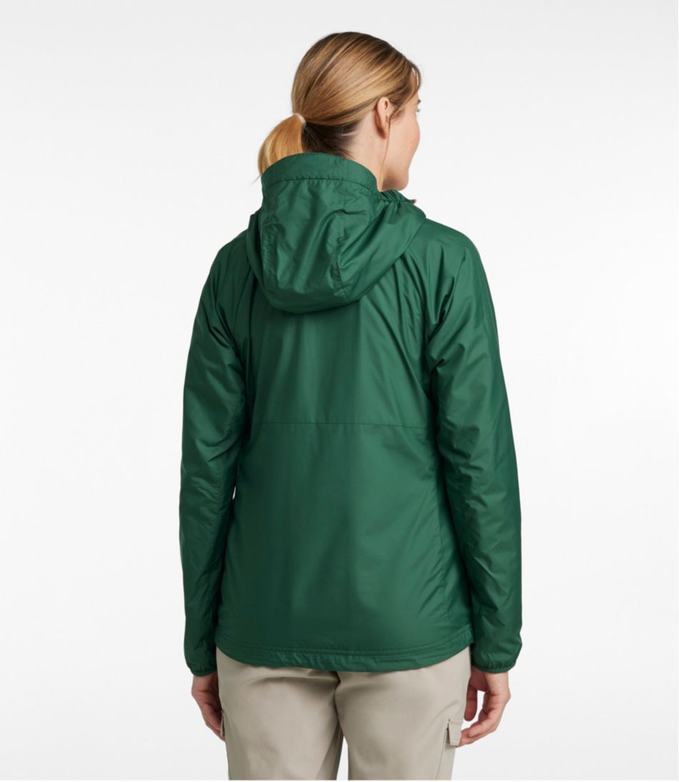 L.L.Bean Women's Bean's Performance Fleece-Lined Windbreaker Jacket OUTERWEAR|SALE