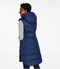 L.L.Bean Women's Popham Puffer Long Vest OUTERWEAR