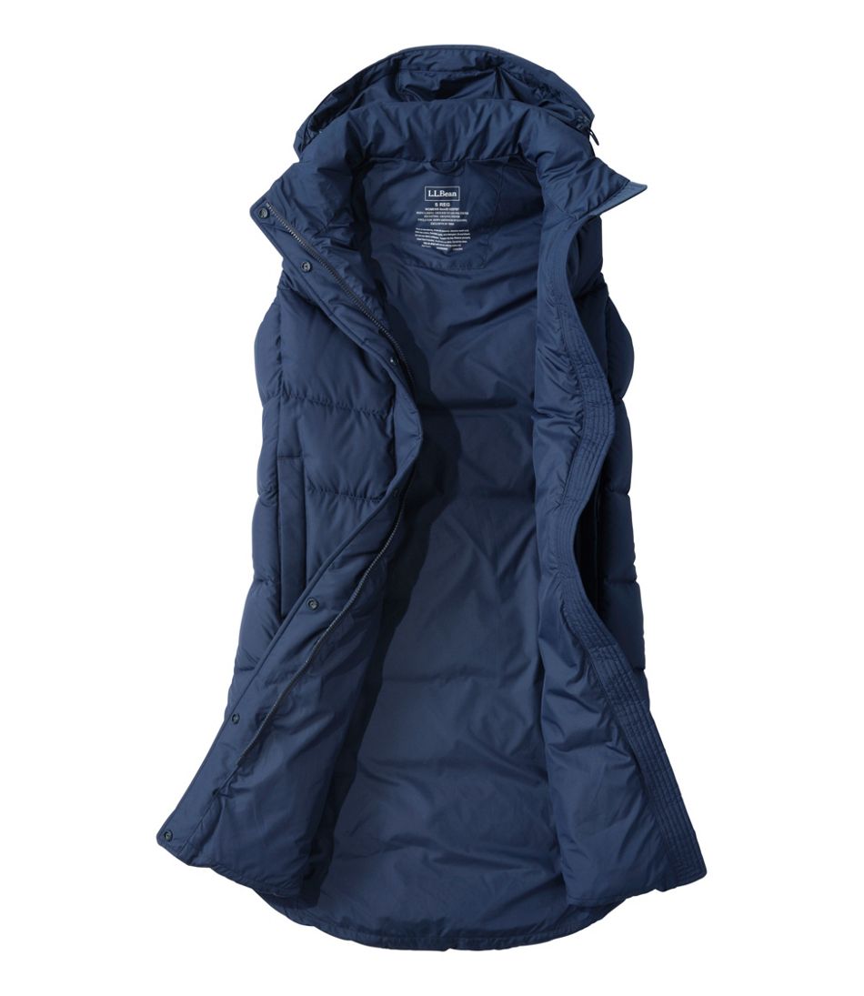 L.L.Bean Women's Popham Puffer Long Vest OUTERWEAR