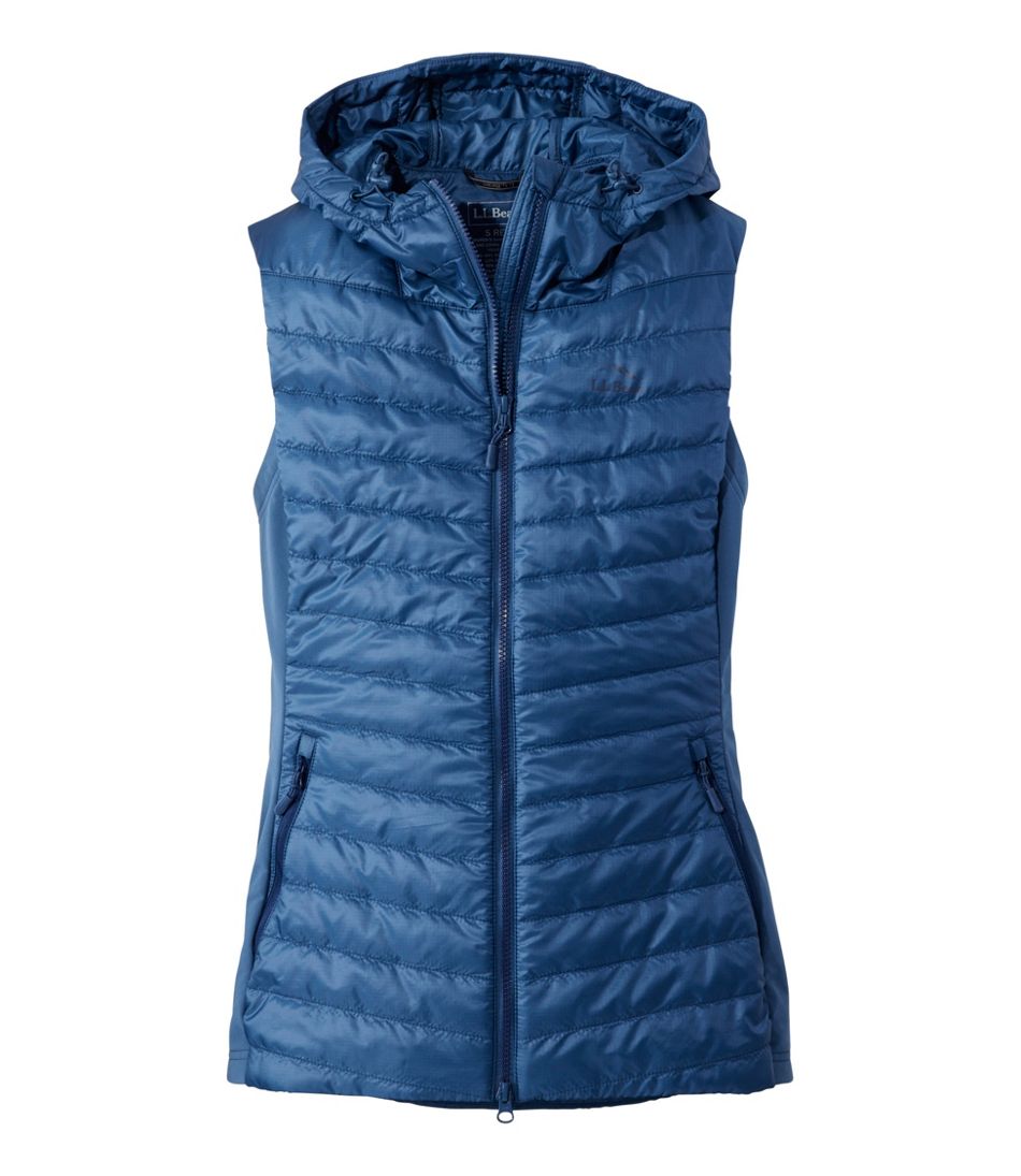 L.L.Bean Women's PrimaLoft Packaway Long Vest OUTERWEAR|SALE
