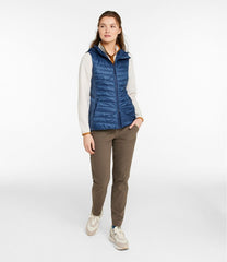L.L.Bean Women's PrimaLoft Packaway Long Vest OUTERWEAR|SALE