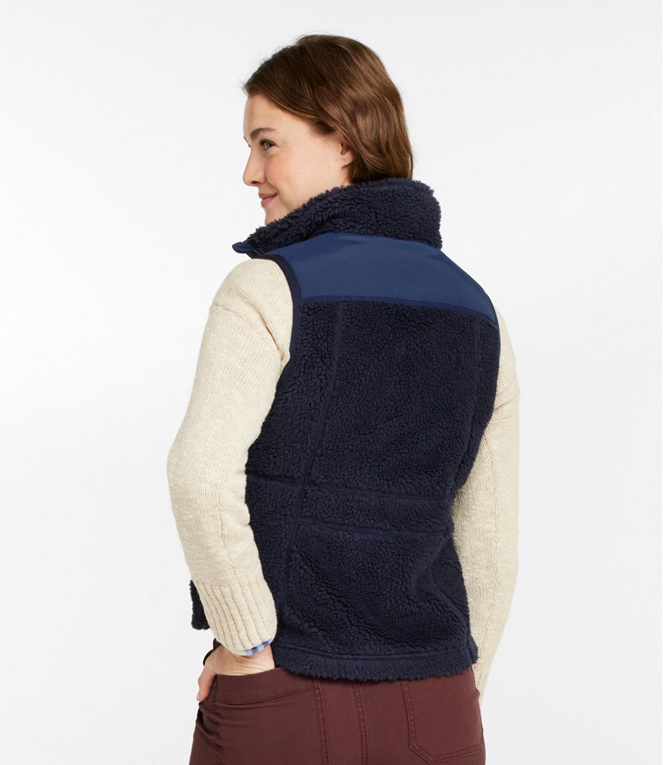 L.L.Bean Women's Bean's Sherpa Fleece Vest OUTERWEAR|SALE