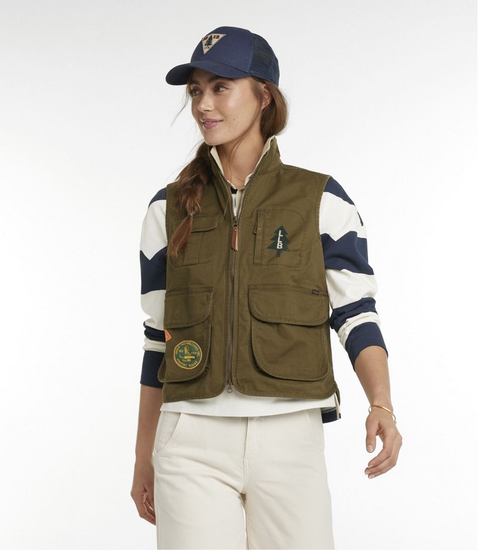 L.L.Bean Women's Signature Camp Vest OUTERWEAR|SALE
