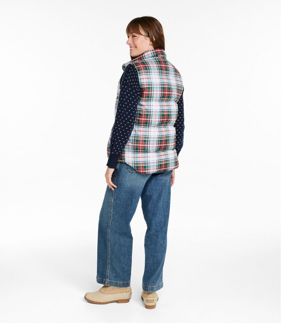 L.L.Bean Adults' Bean's Trail Model Down Vest '82, Print OUTERWEAR|SALE