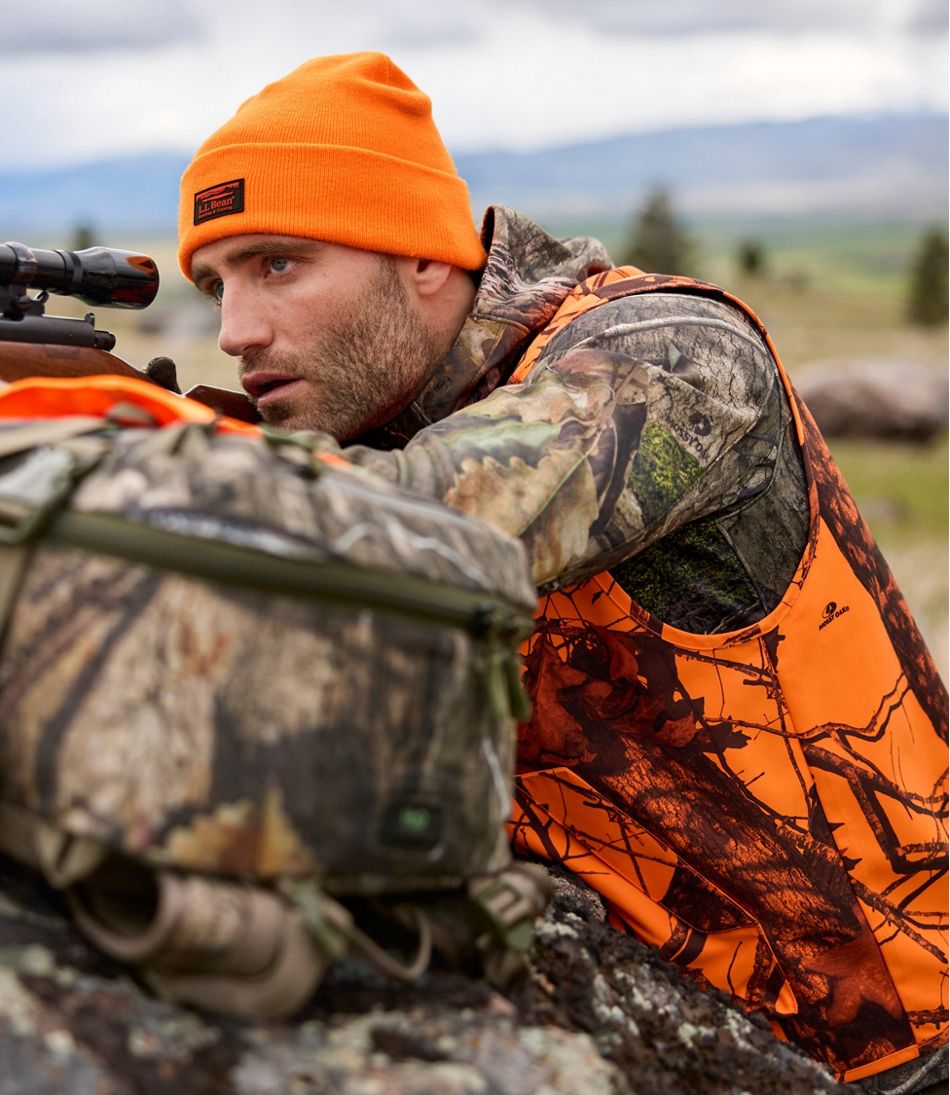 L.L.Bean Adults' Big Game Hunting Safety Vest, Camouflage OUTERWEAR|OUTDOOR EQUIPMENT