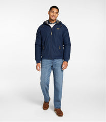L.L.Bean Men's Insulated 3-Season Bomber Hooded Jacket OUTERWEAR
