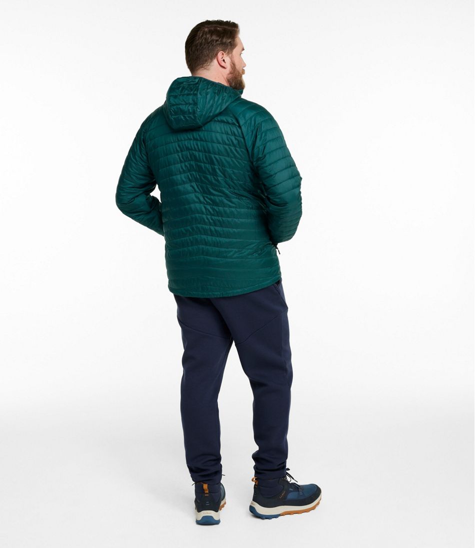 L.L.Bean Men's PrimaLoft Packaway Hooded Jacket OUTERWEAR|SALE