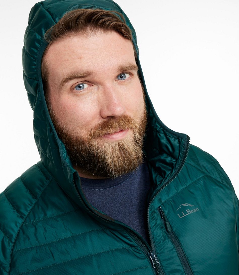 L.L.Bean Men's PrimaLoft Packaway Hooded Jacket OUTERWEAR|SALE