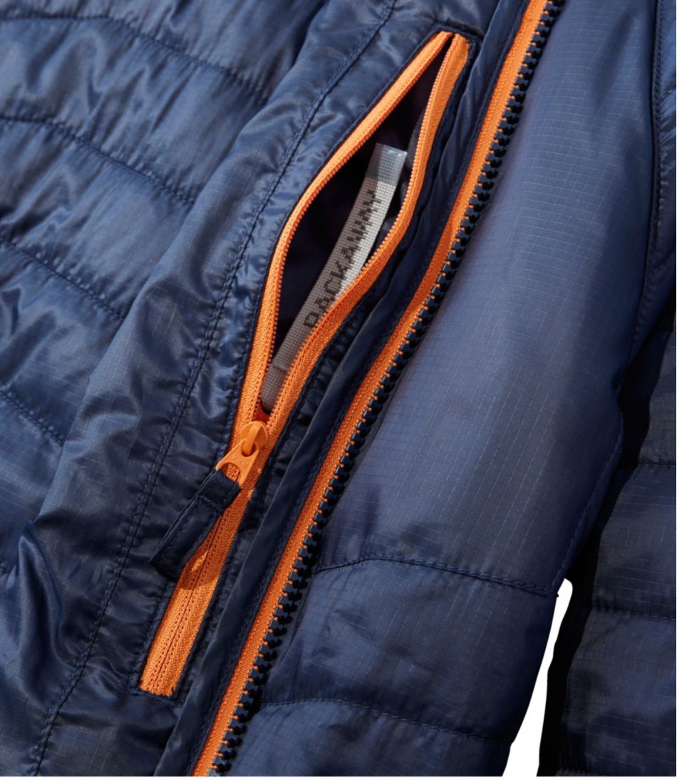 L.L.Bean Men's PrimaLoft Packaway Hooded Jacket OUTERWEAR|SALE