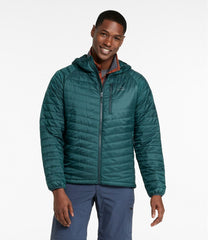L.L.Bean Men's PrimaLoft Packaway Hooded Jacket OUTERWEAR|SALE