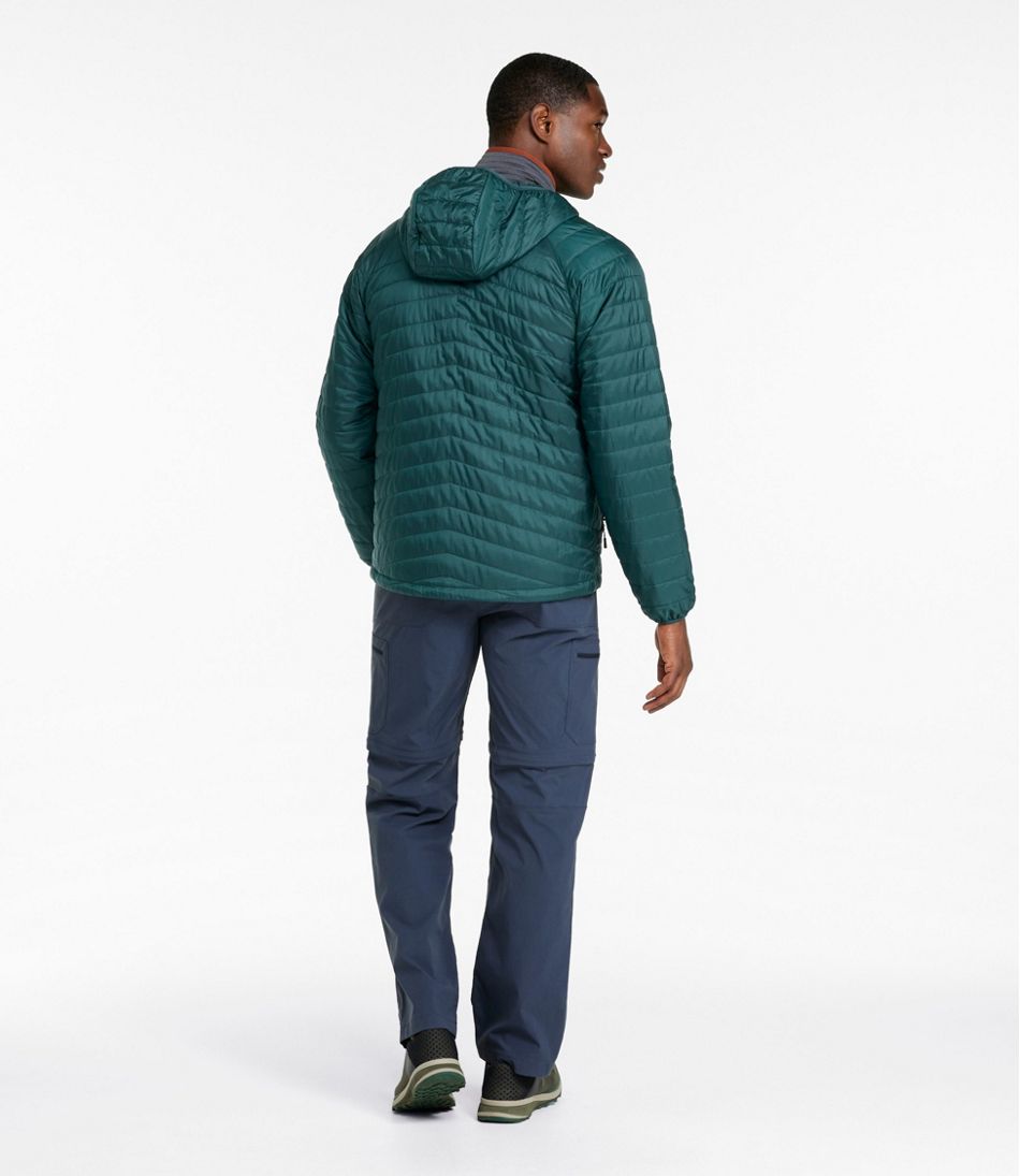L.L.Bean Men's PrimaLoft Packaway Hooded Jacket OUTERWEAR|SALE