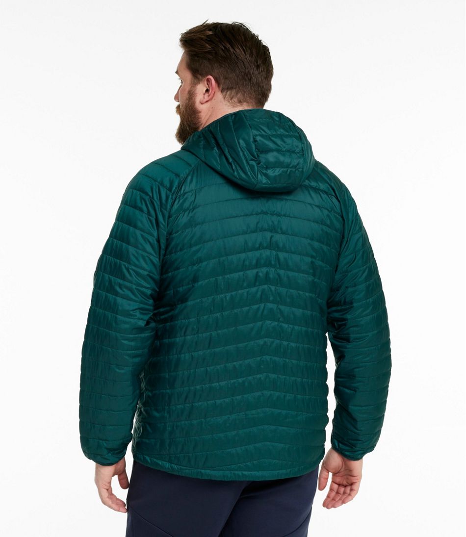 L.L.Bean Men's PrimaLoft Packaway Hooded Jacket OUTERWEAR|SALE