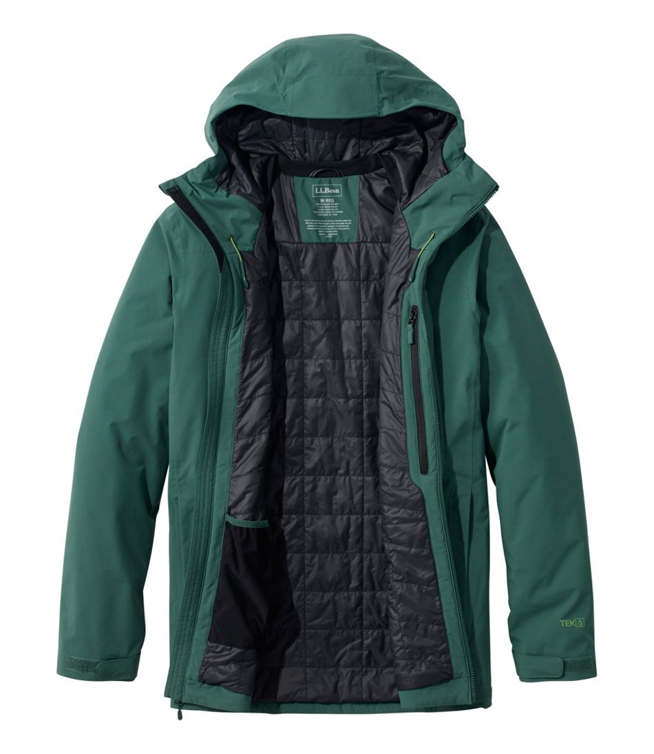 L.L.Bean Men's Waterproof PrimaLoft Packaway Jacket OUTERWEAR
