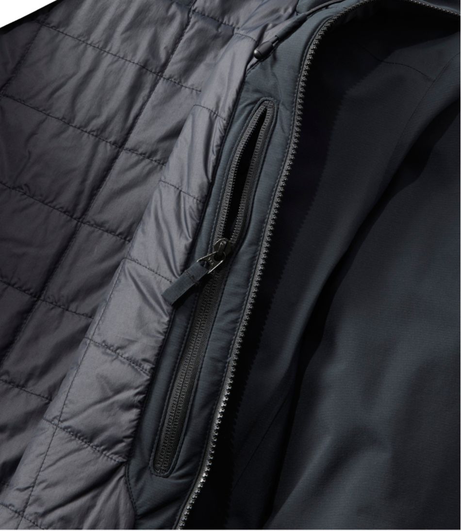 L.L.Bean Men's Waterproof PrimaLoft Packaway Jacket OUTERWEAR