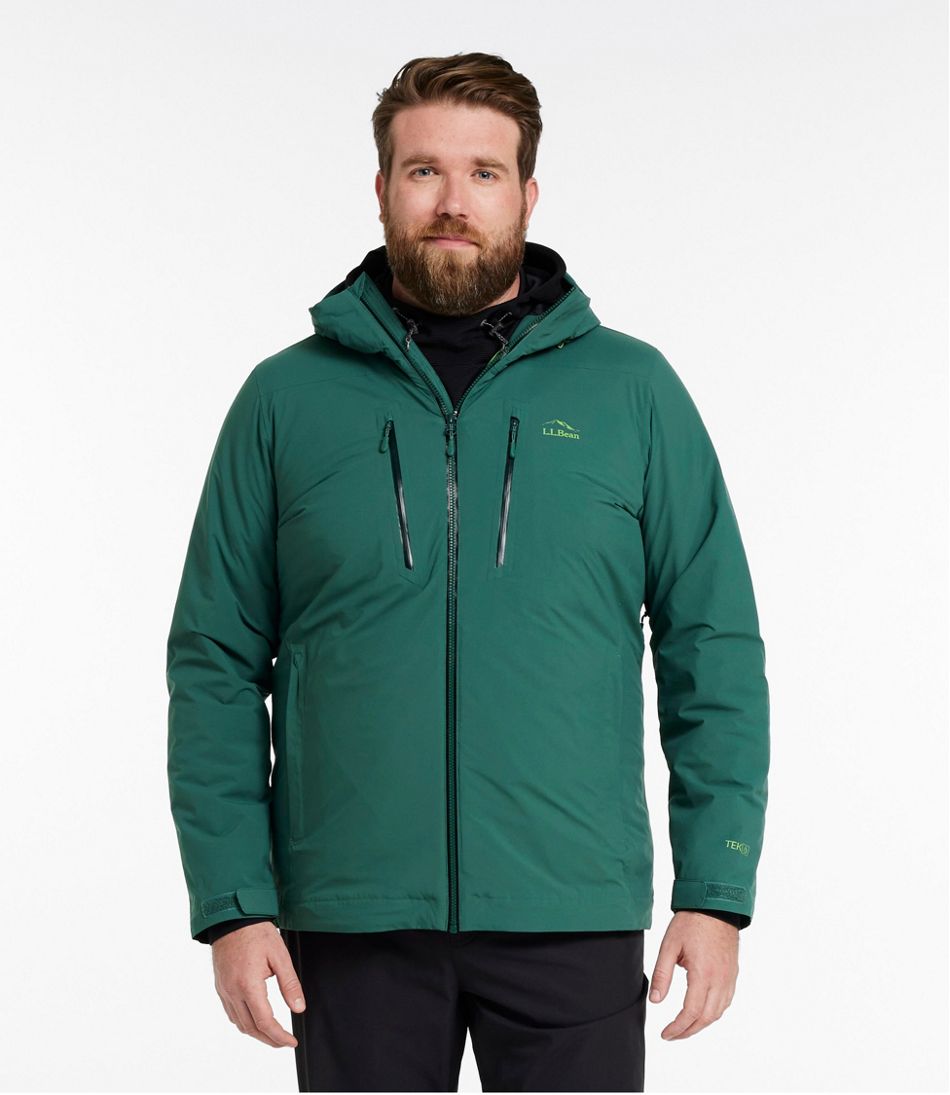 L.L.Bean Men's Waterproof PrimaLoft Packaway Jacket OUTERWEAR