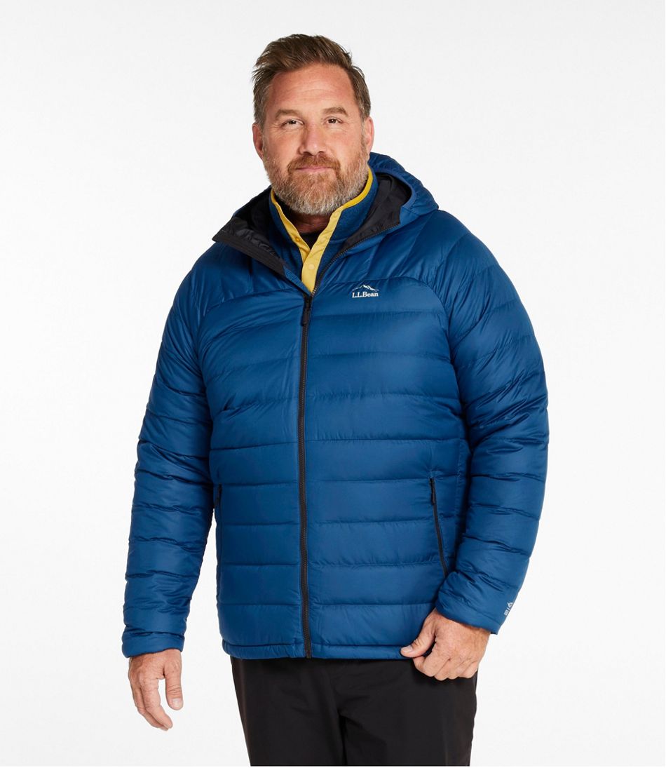L.L.Bean Men's Bean's Down Hooded Jacket OUTERWEAR|SALE