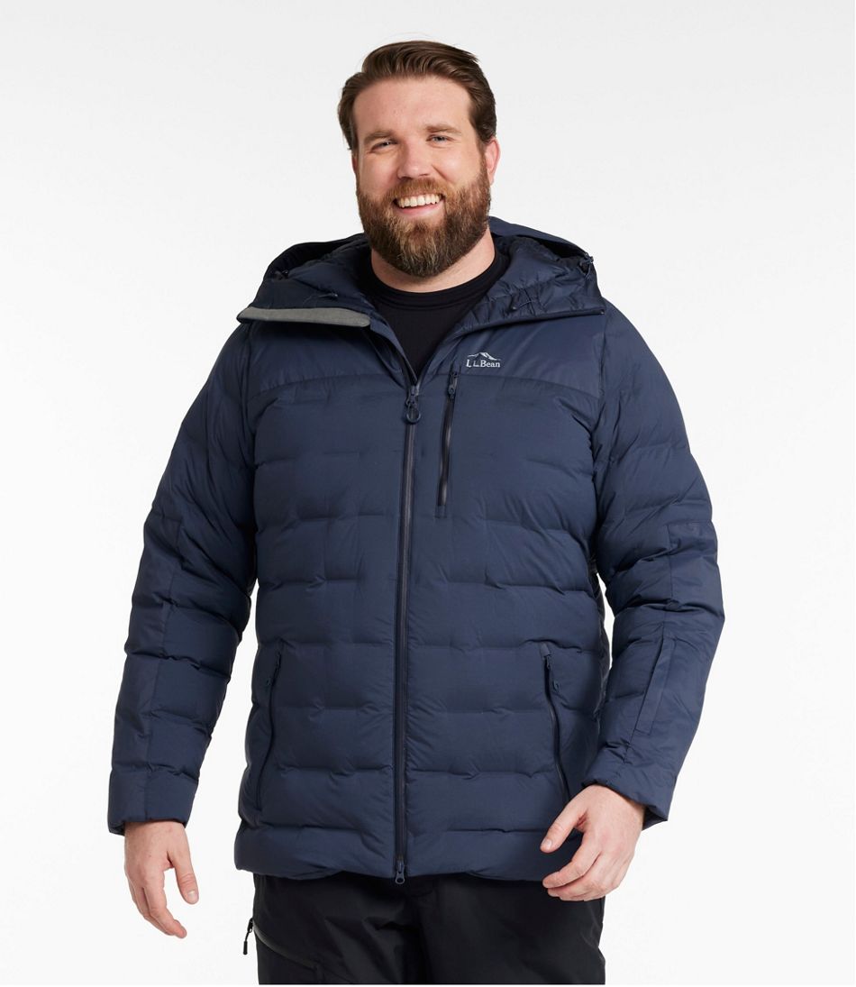 L.L.Bean Men's Wind Challenger Stretch Down Jacket OUTERWEAR