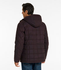 L.L.Bean Men's Upcountry Waxed Down Hooded Jacket OUTERWEAR|OUTDOOR EQUIPMENT