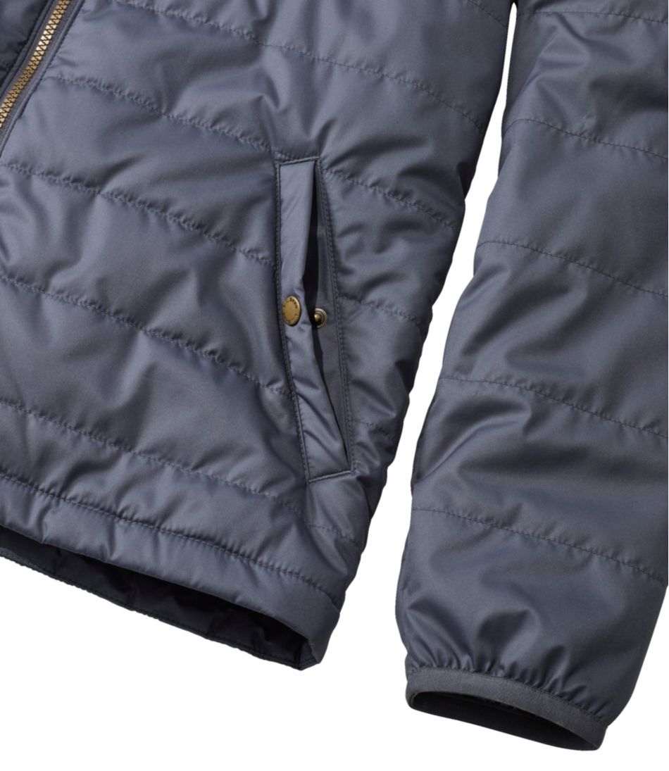 L.L.Bean Men's Mountain Classic Puffer Hooded Jacket OUTERWEAR|SALE