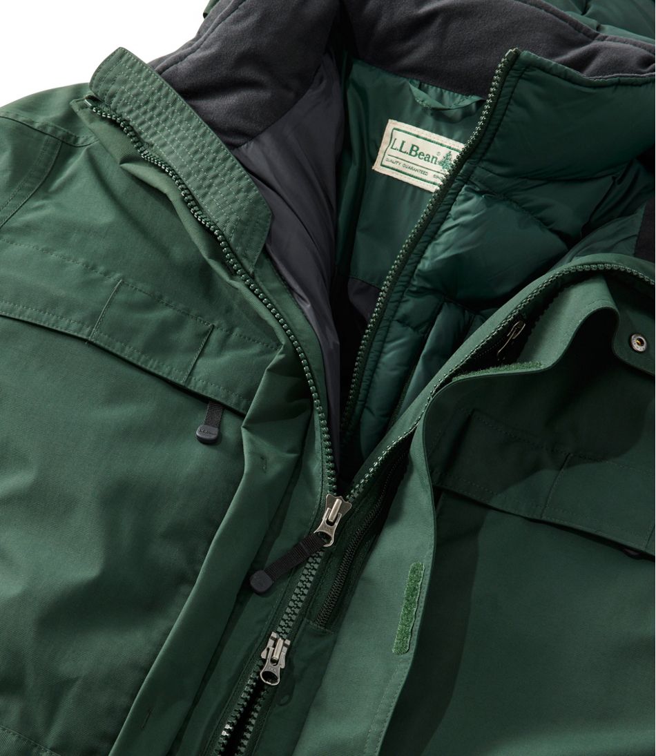 L.L.Bean Men's Maine Warden's 3-in-1 Parka with GORE-TEX OUTERWEAR