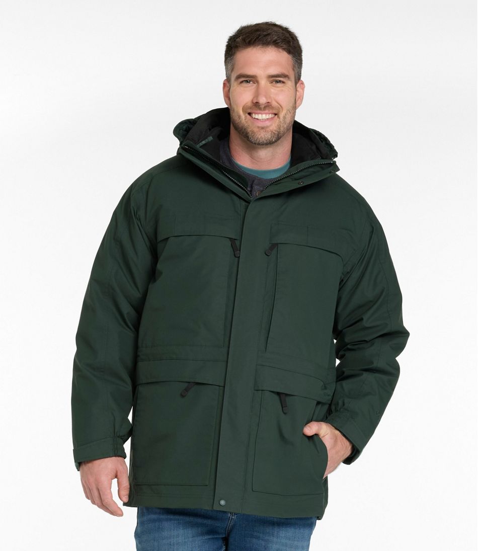 L.L.Bean Men's Maine Warden's 3-in-1 Parka with GORE-TEX OUTERWEAR