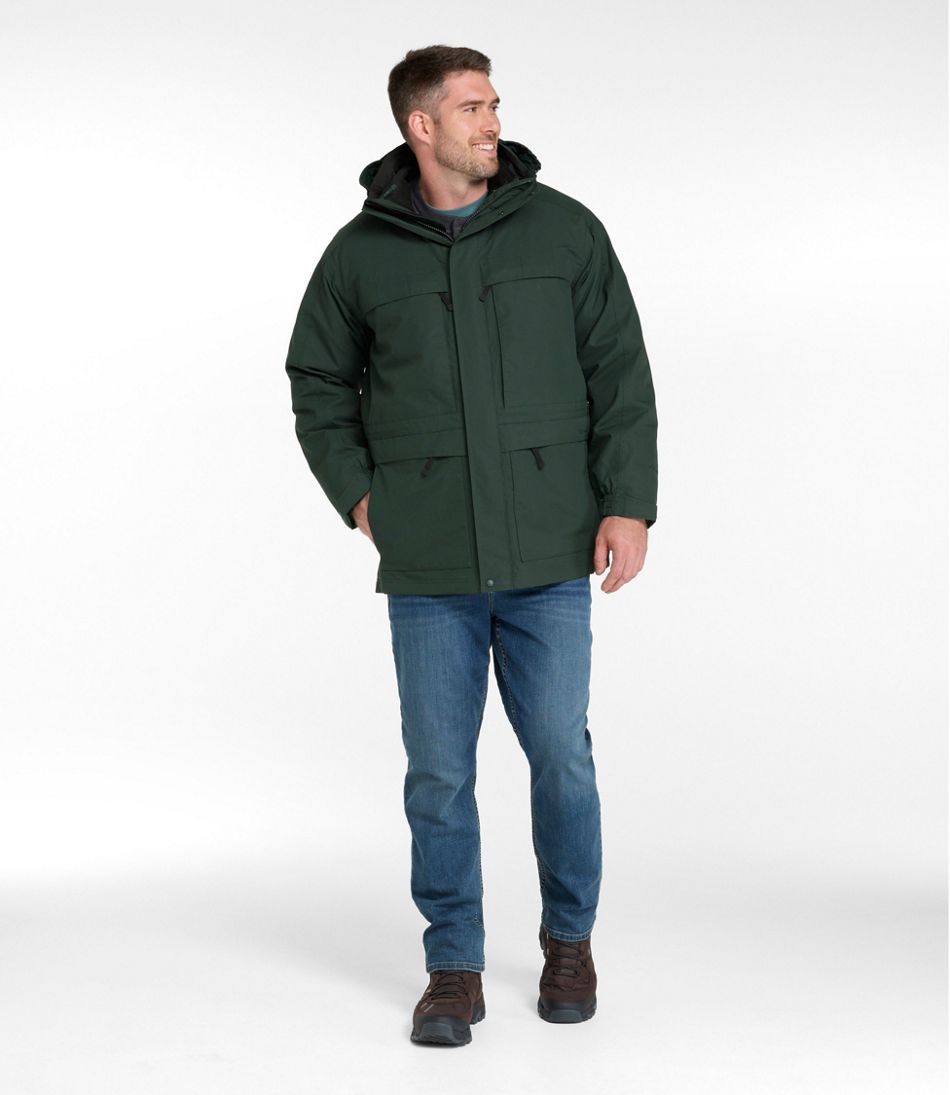 L.L.Bean Men's Maine Warden's 3-in-1 Parka with GORE-TEX OUTERWEAR