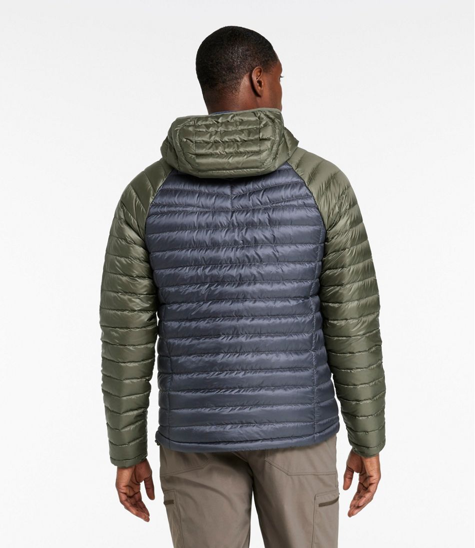 L.L.Bean Men's Ultralight 850 Down Sweater Hooded Jacket OUTERWEAR
