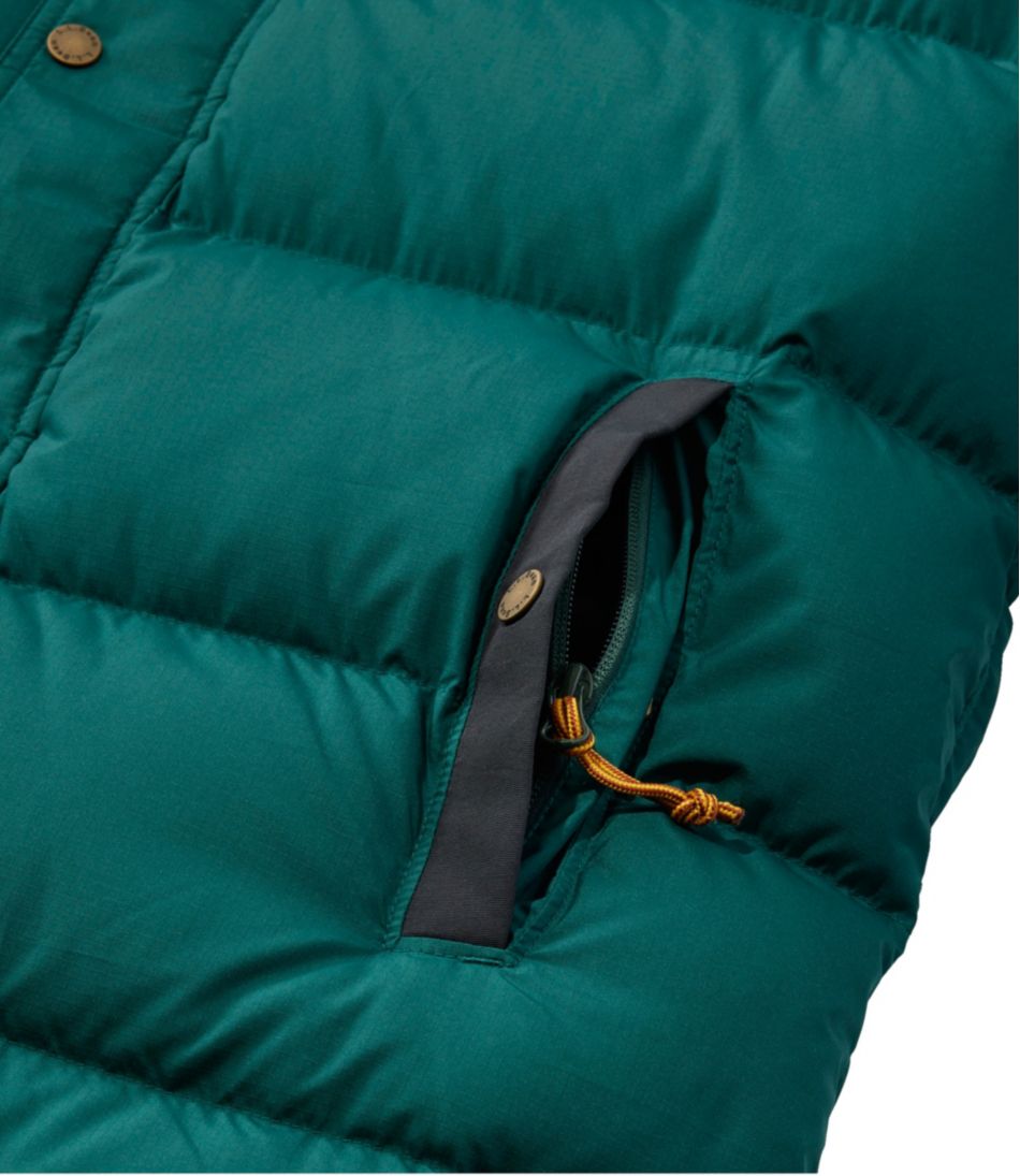 L.L.Bean Men's Mountain Classic Down Parka, Colorblock OUTERWEAR