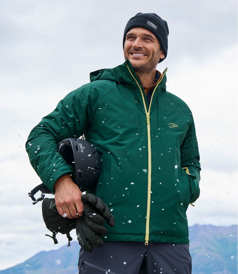 L.L.Bean Men's Wildcat Waterproof Ski Jacket OUTERWEAR|SALE