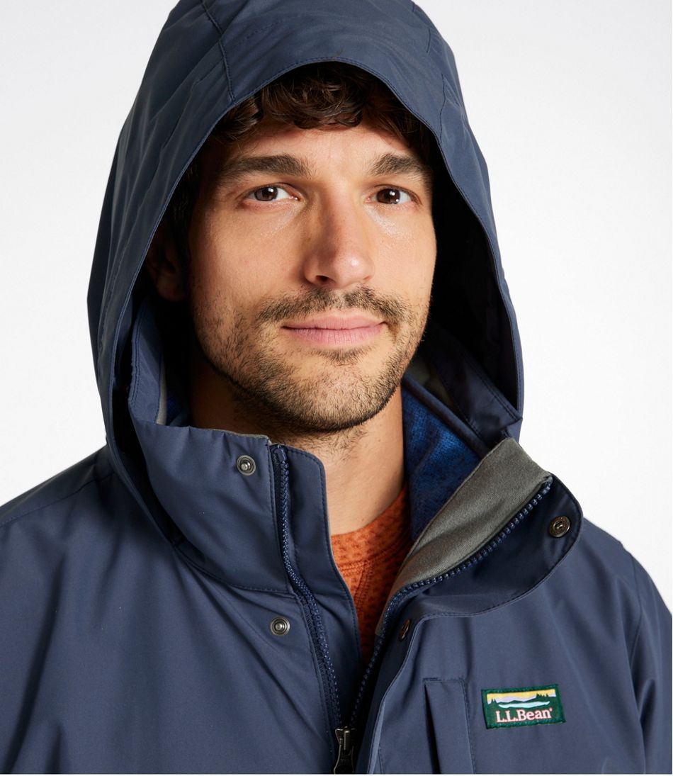 L.L.Bean Men's Sweater Fleece 3-in-1 Jacket OUTERWEAR