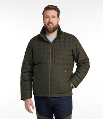 L.L.Bean Men's Upcountry Waxed Cotton Down Sweater OUTERWEAR