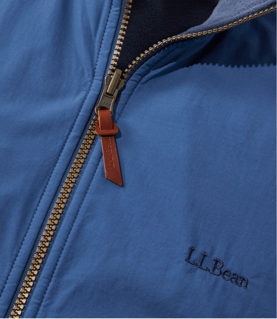 L.L.Bean Men's Reversible Warm-Up Jacket OUTERWEAR