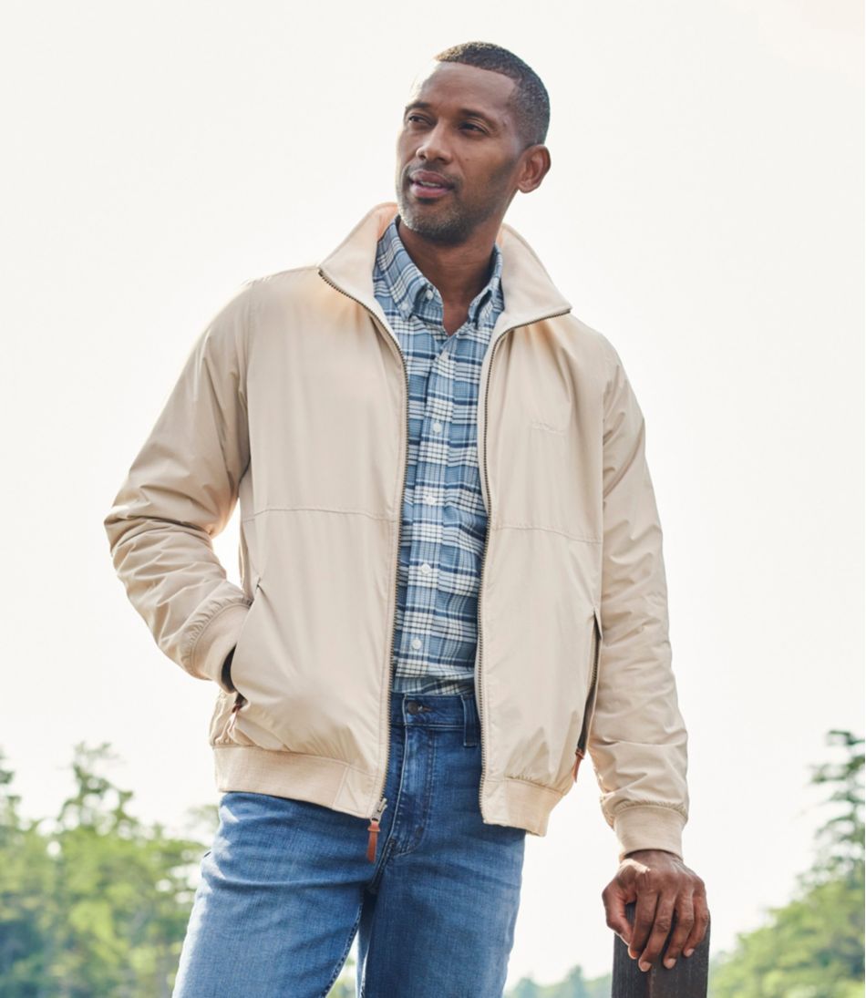 L.L.Bean Men's Reversible Warm-Up Jacket OUTERWEAR