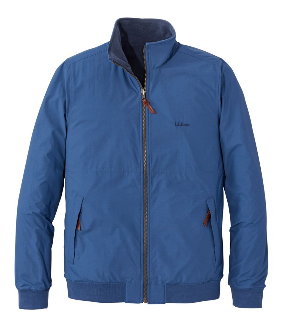 L.L.Bean Men's Reversible Warm-Up Jacket OUTERWEAR