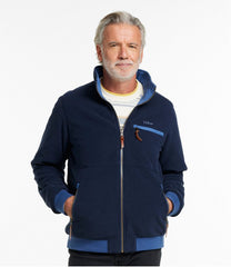 L.L.Bean Men's Reversible Warm-Up Jacket OUTERWEAR