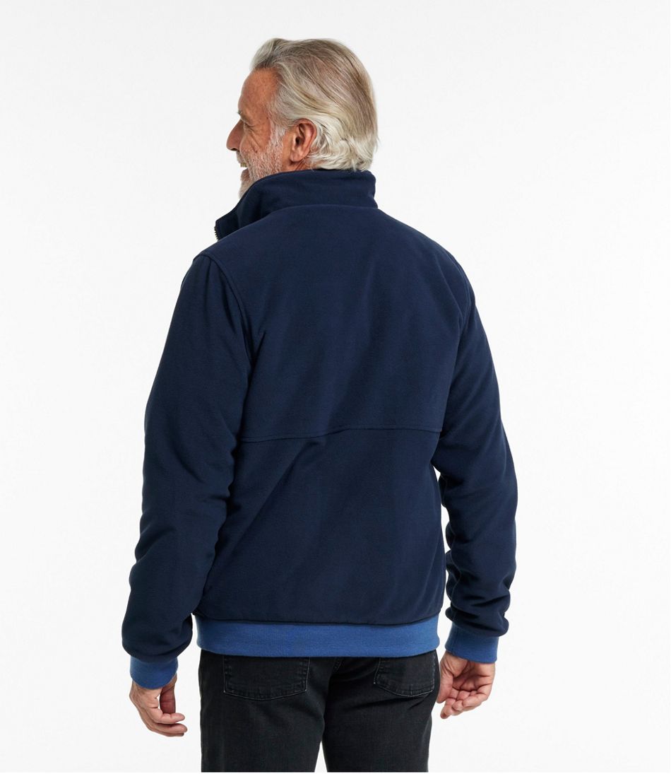L.L.Bean Men's Reversible Warm-Up Jacket OUTERWEAR