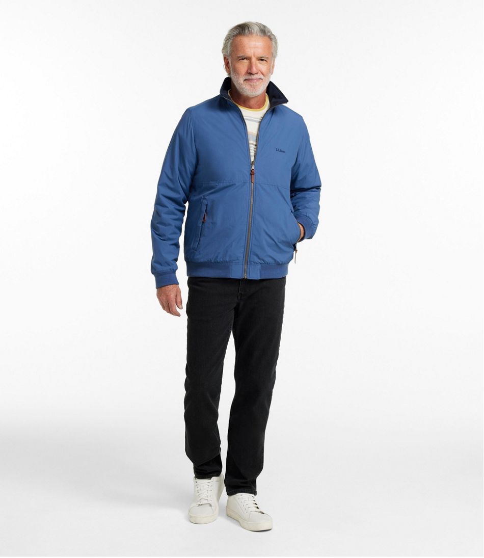 L.L.Bean Men's Reversible Warm-Up Jacket OUTERWEAR