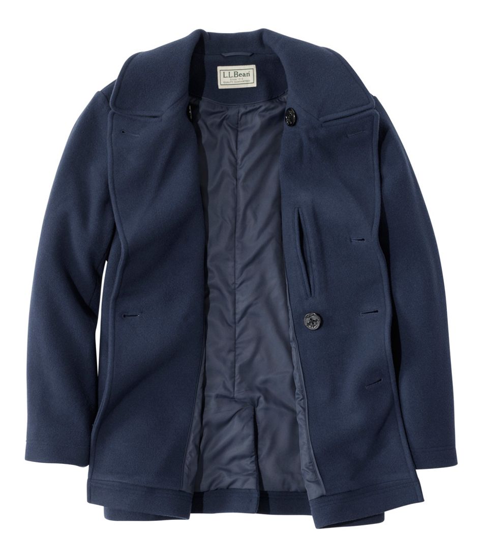L.L.Bean Authentic wool pea coat OUTERWEAR