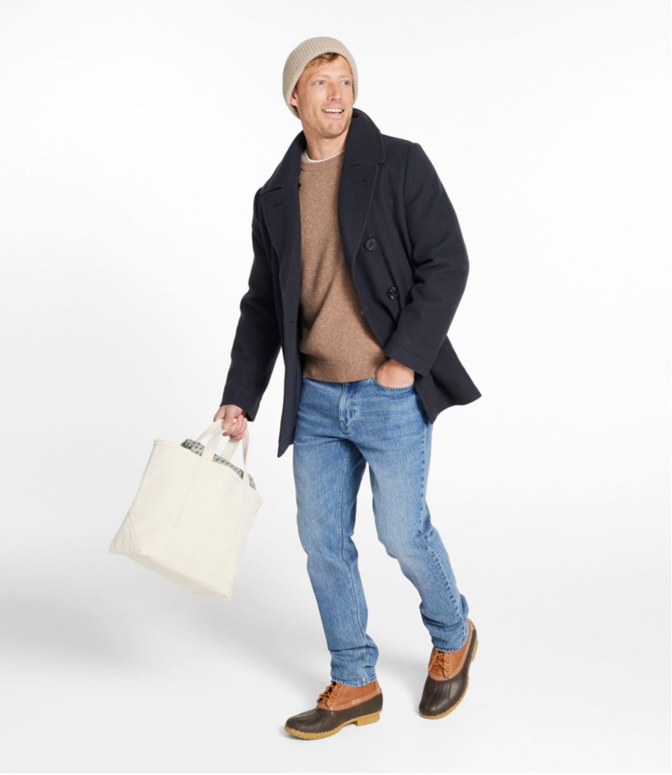 L.L.Bean Authentic wool pea coat OUTERWEAR