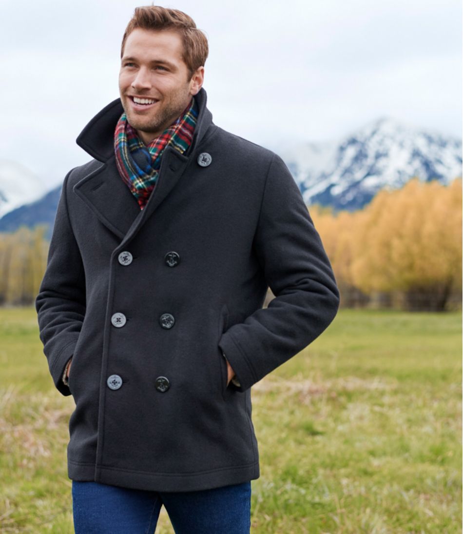 L.L.Bean Authentic wool pea coat OUTERWEAR