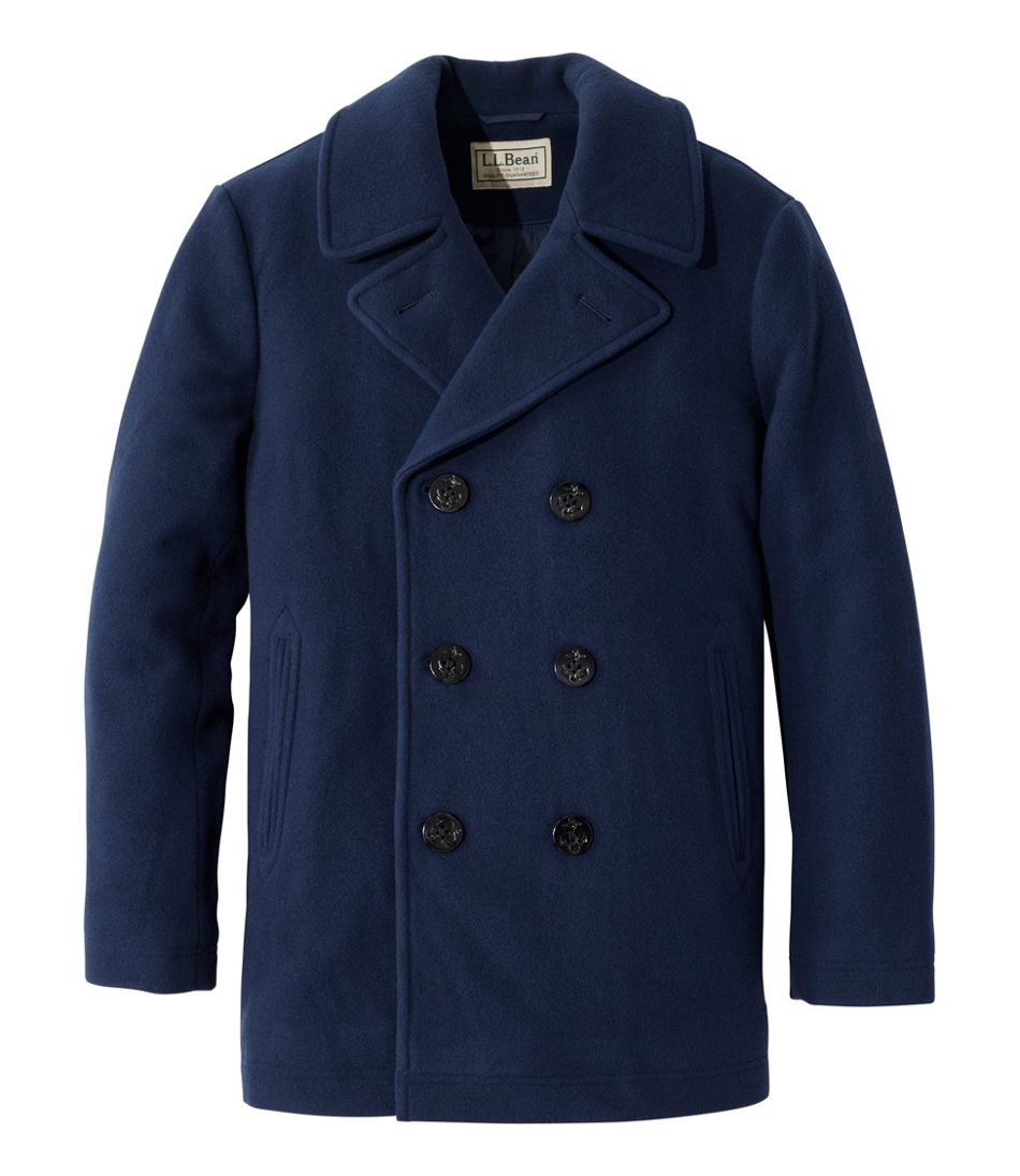 L.L.Bean Authentic wool pea coat OUTERWEAR