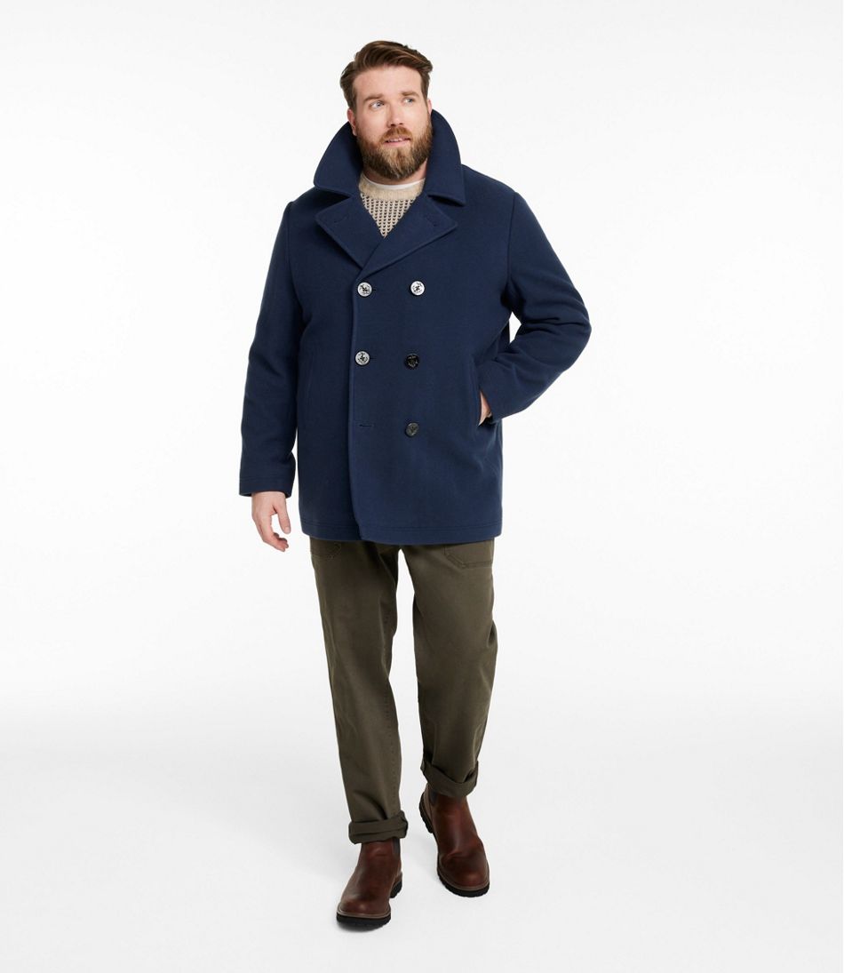 L.L.Bean Authentic wool pea coat OUTERWEAR